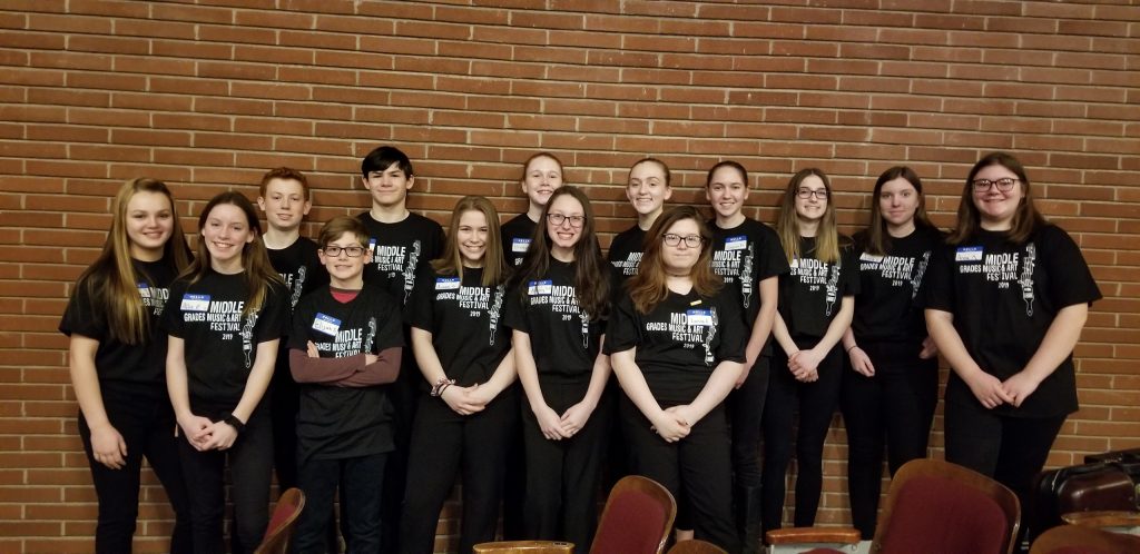 Western Wayne Students Participate In Middle Grades Festival Western   Resized 20190301 105402 3224 1024x498 